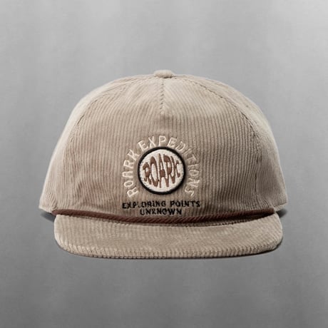 ROARK "POINTS UNKNOWN" 5PANEL CAP - HIGH [SAND]