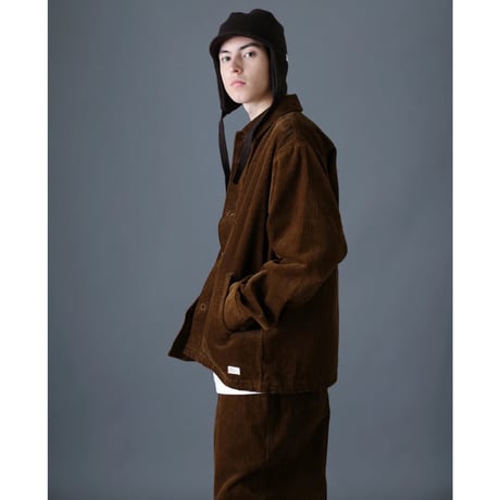 ORGANICSTA "ORAGANIC COTTON CORDUROY COVERALL" 3COLORS
