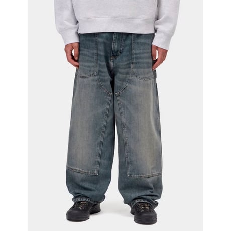 CARHARTT WIP "OAKLAND PANT"[BLUE WORN USED WASH]