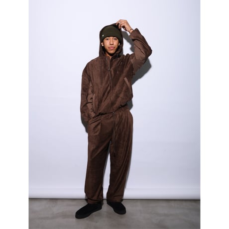 RUTSUBO "LUX SUEDE HOODED JACKET" 2COLORS