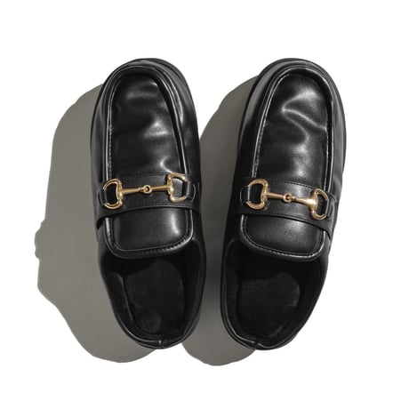 SUBU "DOTS PLATFORM LOAFER" [BLACK]