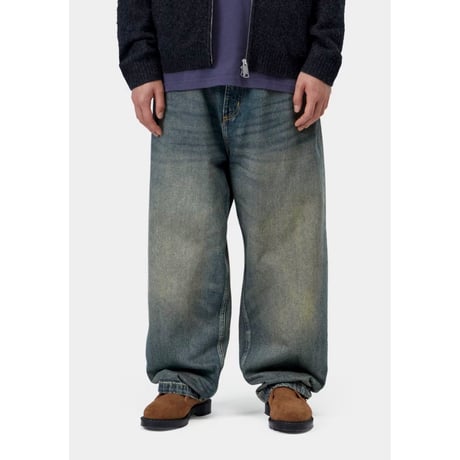CARHARTT WIP "BRANDON PANT"[BLUE WORN USED WASH]