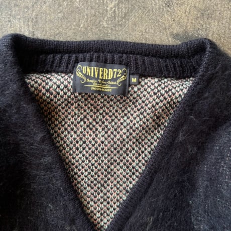 UNIVERD72 "MOHAIR TOUCH CARDIGAN" [FIRE] 3COLORS