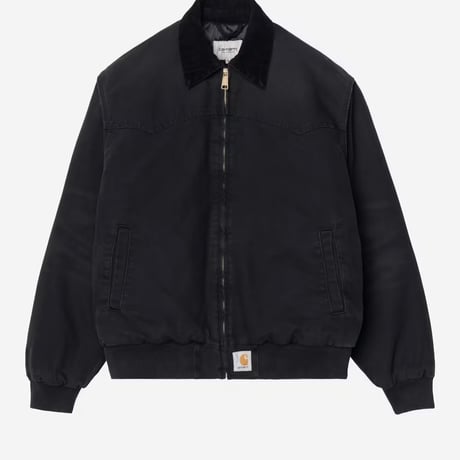 CARHARTT WIP "SANTA FE JACKET"[BLACK STONE CANVAS]