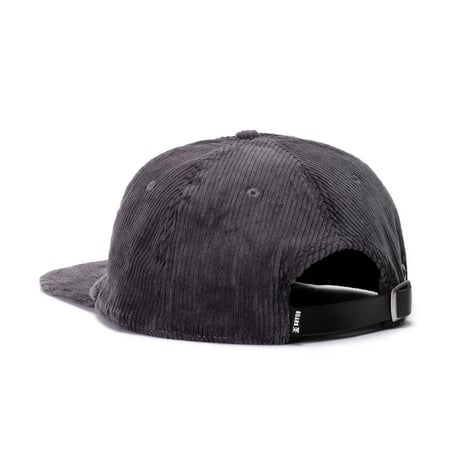 ROARK "POINTS UNKNOWN" 5PANEL CAP - HIGH [FOLKSTONE GREY]