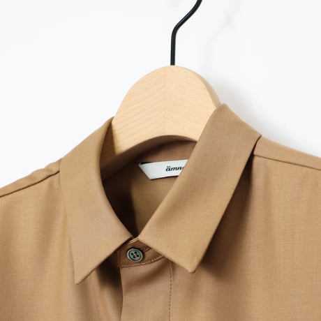 AMNE "GABARDINE CLASSIC SHIRTS" 2COLORS