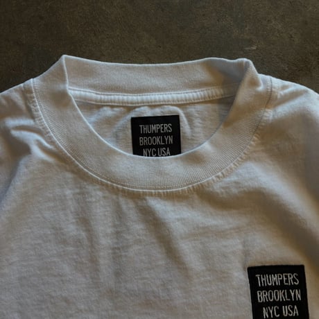 THUMPERS NYC "BOX LOGO S/S TEE" 3COLORS