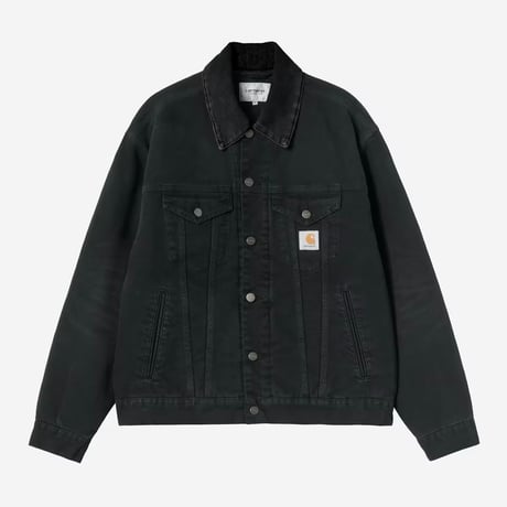 CARHARTT WIP "OG TRUCKER JACKET" [BLACK STONE CANVAS]