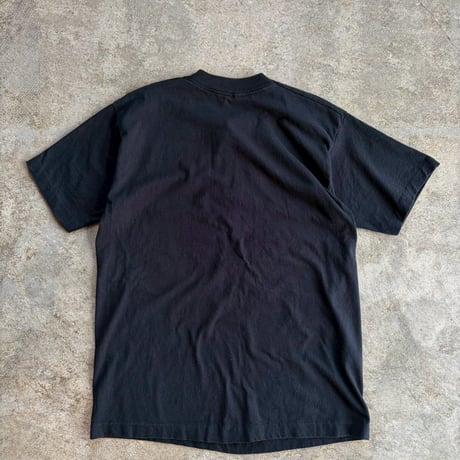 90'sFRUIT OF THE LOOM "BOOTLEG CHANEL EMBROIDERED LOGO TEE"