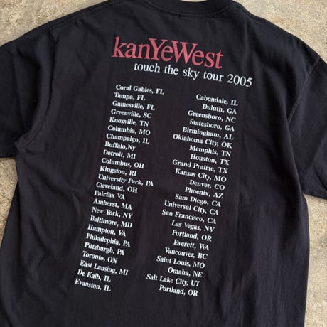 KANYE WEST LATE REGISTRATION TOUR TEE(NEW)