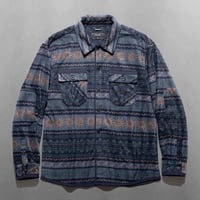 ROARK "FLEECE EMBER OVER SHIRT"[NAVY]