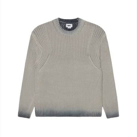 OBEY "OBEY IAN FADED WASH SWEATER"