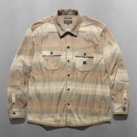 ROARK "FLEECE EMBER OVER SHIRT"[SAND]