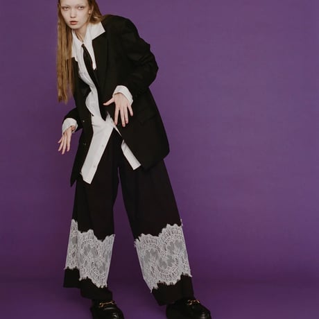 SUBU "DOTS PLATFORM LOAFER" [BLACK]