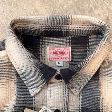 BIG MIKE "HEAVY FLANNEL L/S SHIRT" 3COLORS