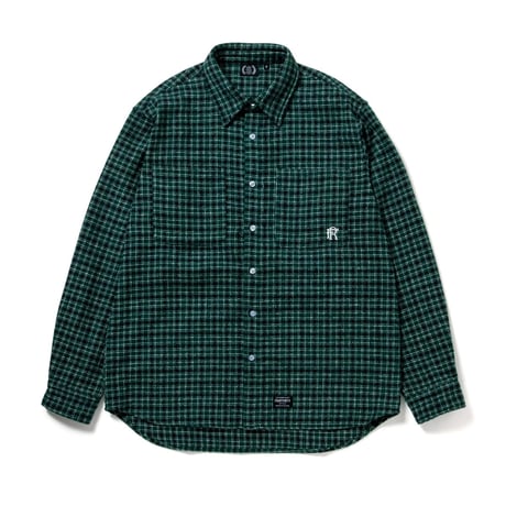 430 "L/S CBW CHECK SHIRT" [GREEN]