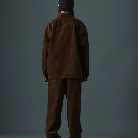 ORGANICSTA "ORAGANIC COTTON CORDUROY OVER PANTS" 3COLORS