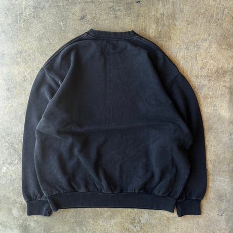 FARAH "CREW NACK LONG SLEEVE SHIRT" [BLACK]