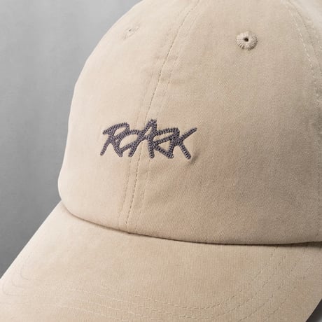 ROARK "REPESENT" 6PANEL CAP - MID [KHAKI]