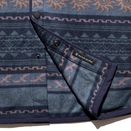 ROARK "FLEECE EMBER OVER SHIRT"[NAVY]