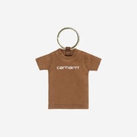 CARHARTT WIP "MINI SCRIPT T-SHIRT KEYCHAIN" 2COLORS