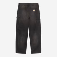CARHARTT WIP "OG SINGE KNEE PANT" [BLACK TOBACCO USED WASH]