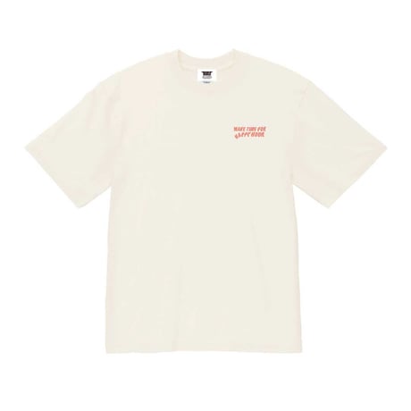 RUTSUBO "MAKE TIME FOR HAPPY HOUR S/S T-SHIRTS" 2COLORS