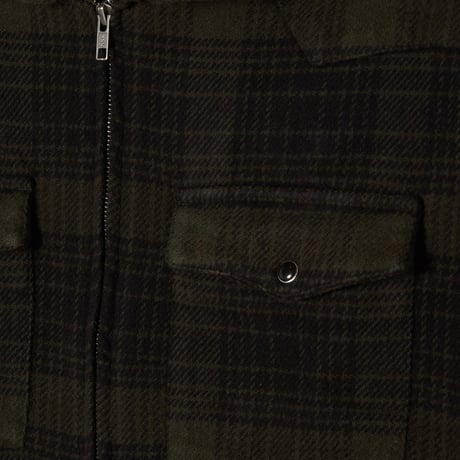 OBEY "WILLE ZIP SHIRT JACKET" 2COLORS