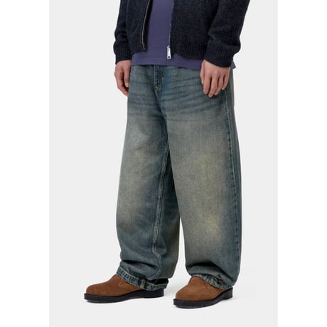 CARHARTT WIP "BRANDON PANT"[BLUE WORN USED WASH]