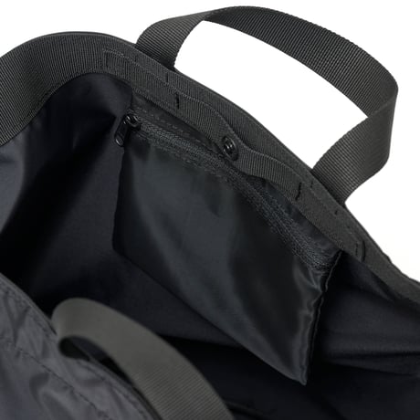 BAICYCLON by bagjack / BCL-154 PACKABLE TOTE SHOULDER BAG  / BLACK