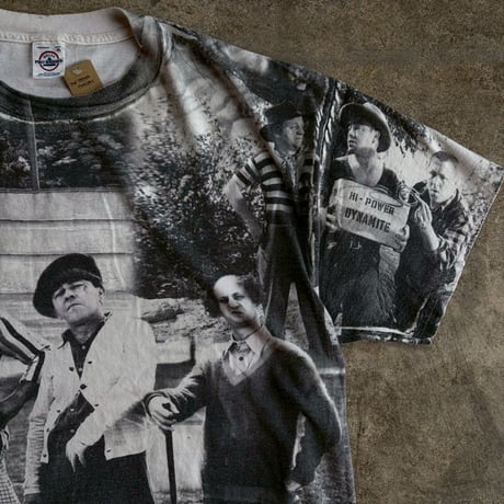 DELTA "THE THREE STOOGES  All OVER PRINT TEE"