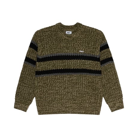 OBEY "ALDEN SWEATER" 2COLORS