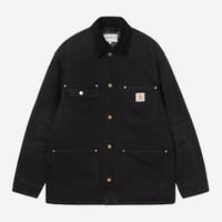 CARHARTT WIP "OG CHORE COAT" [BLACK STONE CANVAS]