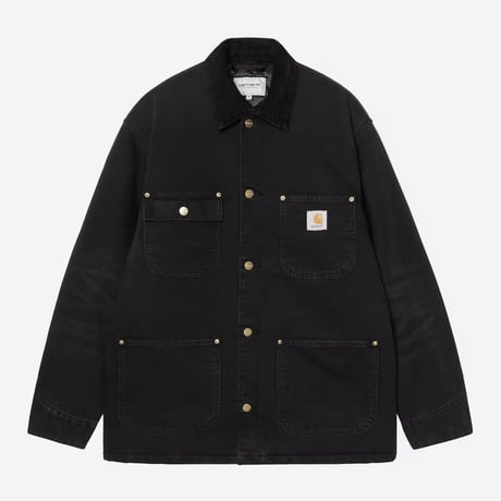 CARHARTT WIP "OG CHORE COAT" [BLACK STONE CANVAS]