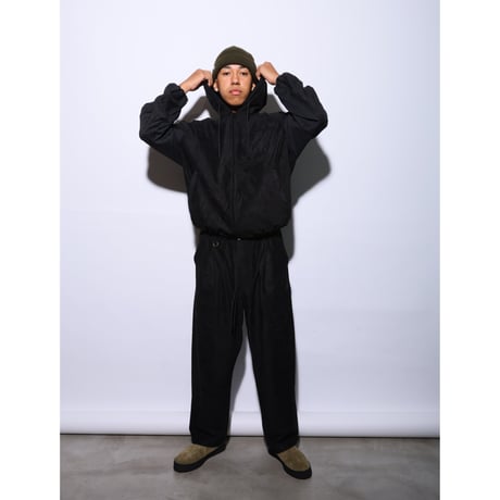RUTSUBO "LUX SUEDE HOODED JACKET" 2COLORS