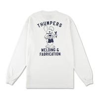 THUMPERS "MASCOT L/S TEE" 2OCLORS