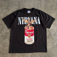 NIRVANA IN UTERO SOUP CAN TEE(NEW)