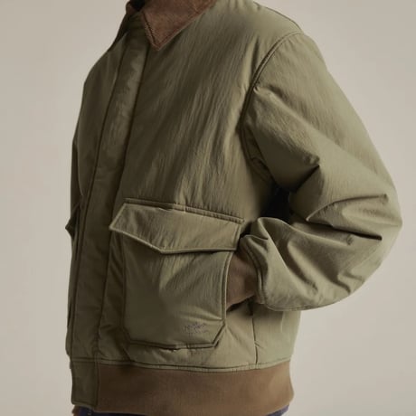 ARMY TWILL "COTTON NYLON BLOUSON" 2COLORS