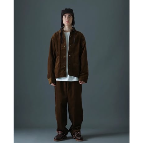 ORGANICSTA "ORAGANIC COTTON CORDUROY COVERALL" 3COLORS