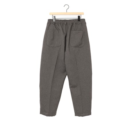 AMNE "HERRINGBONE PEG TOP SLACKS" 2COLORS