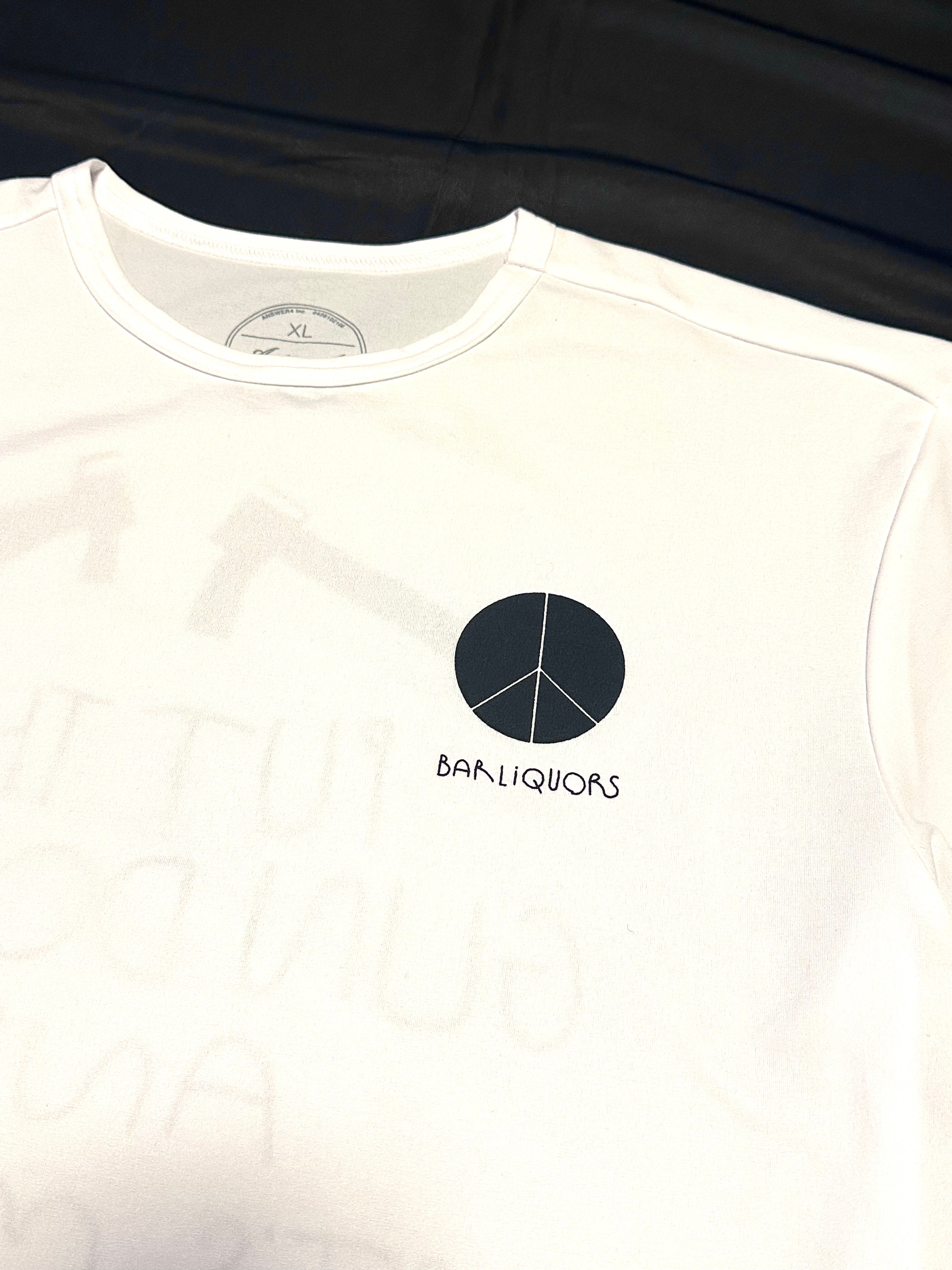 Answer4 Tシャツ ホワイト Lサイズ Barliquors x Answer4 T-shirt LFSS2026 WHITE | B