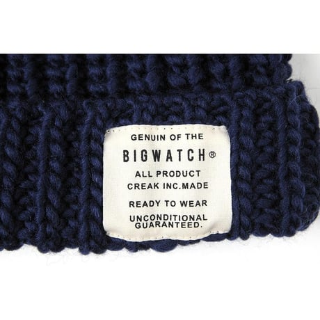 Long ウールニットワッチ BIGWATCH