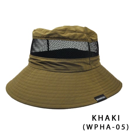 【新作】 ウォータープルーフ メッシュ バケットハット BIGWATCH (WPHA-04) (WPHA-05)