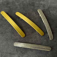[KOSTKAMM]  Natural Wood Extra Slender Shape hair clip  6cm