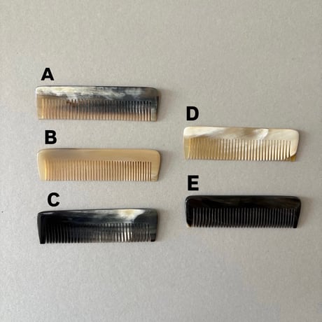 [Kostkamm]  Horn Pocket Comb/10cm/220H
