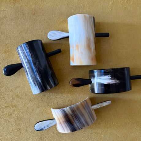 [KOSTKAMM]  Horn Hair Clip with Stick / 9438