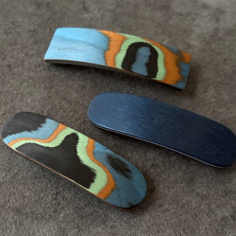 [KOSTKAMM] Natural Wood Hair Clip /  6cm