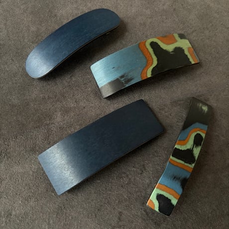 [KOSTKAMM] Natural Wood Hair Clip / 8cm