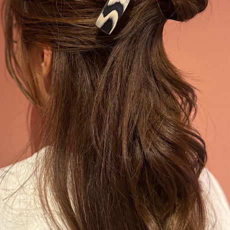 [KOSTKAMM] Natural Wood Hair Clip /  6cm