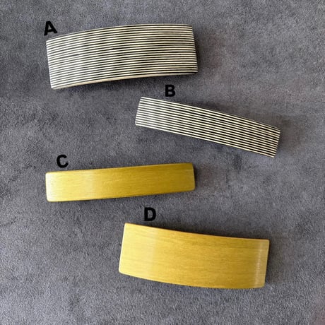 [KOSTKAMM] Natural Wood Hair Clip  /10cm